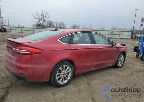 2020 Ford Fusion Titanium from USA, damaged, VIN 3FA6P0SU7LR142670